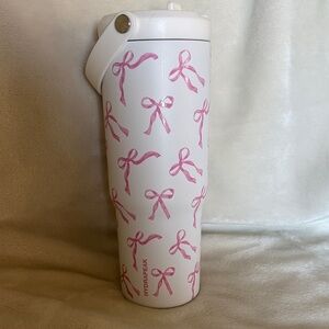Hydrapeak Pink Bows Water Bottle